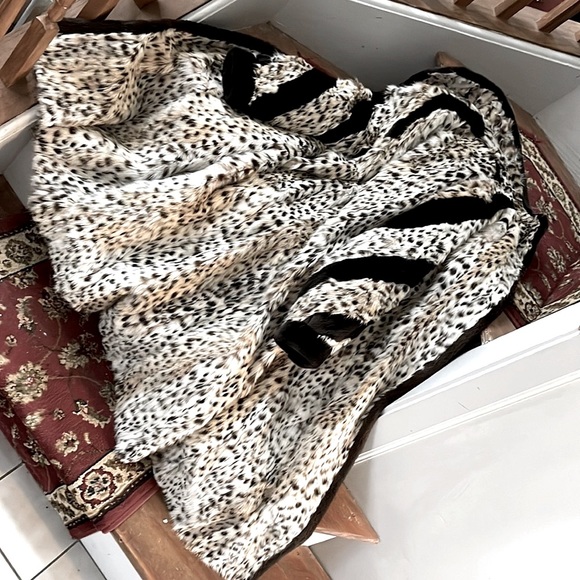 Beautiful Heavily Spotted Fur Coat